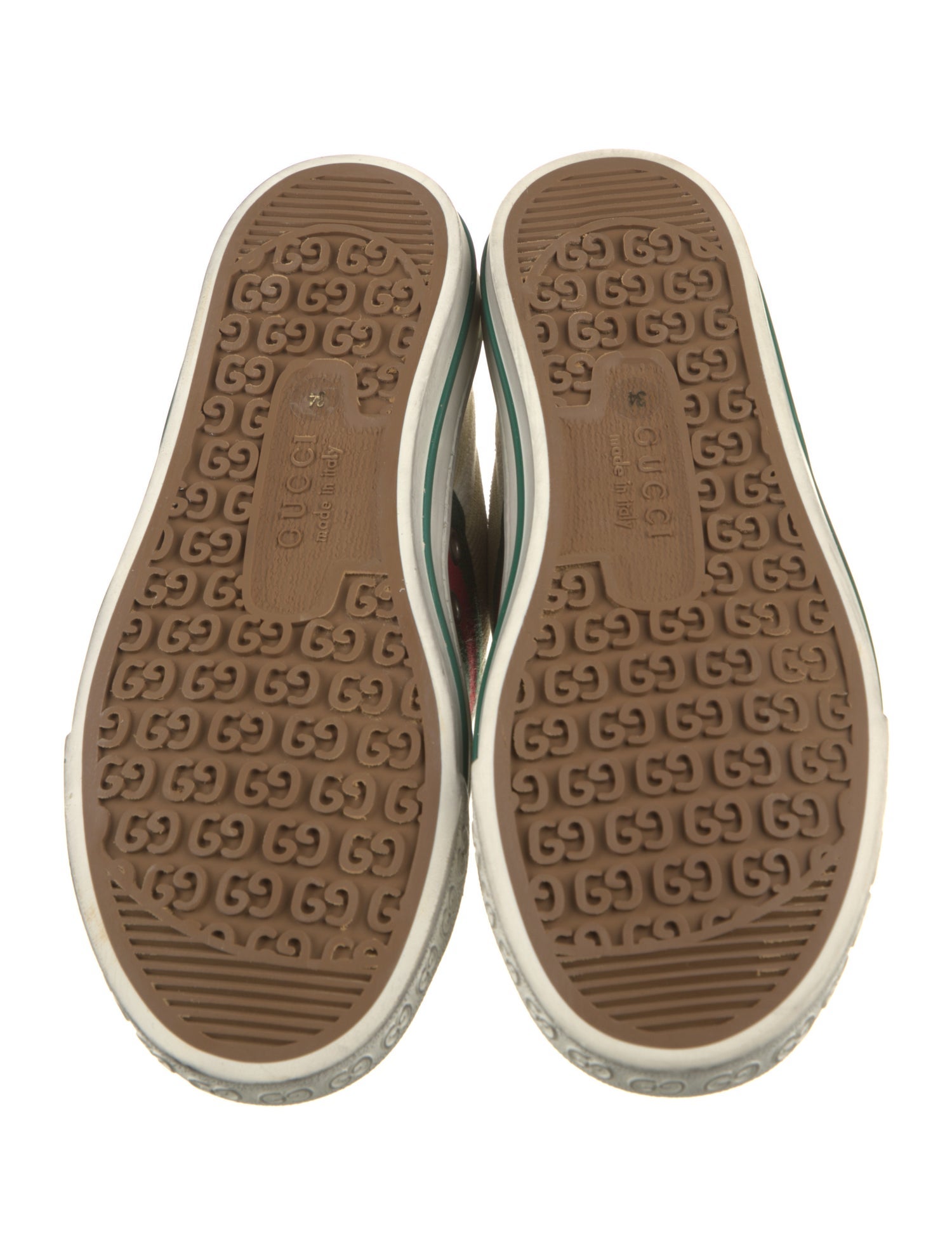 Gucci Web 1977 Accent Canvas Sneakers
